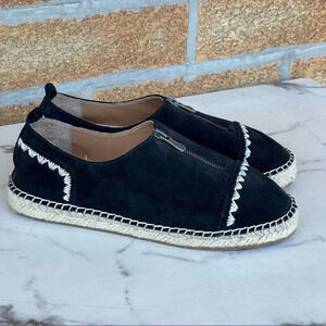 Patricia Nash Eva Black espadrille shoes 9.5